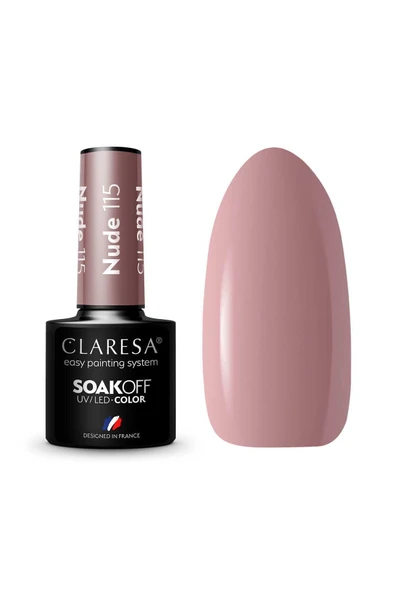 Claresa Kalıcı Oje Koyu Nude 115 5g ürün görseli 1