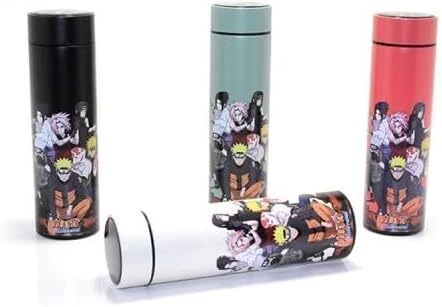 Anime Baskılı Dijital Göstergeli Termos 500 ml Model 2 ürün görseli 1