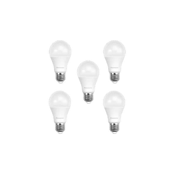 Panasonic 8,5W LED Ampul E-27 Kalın Duylu Günışığı 5 Adet ürün görseli 1