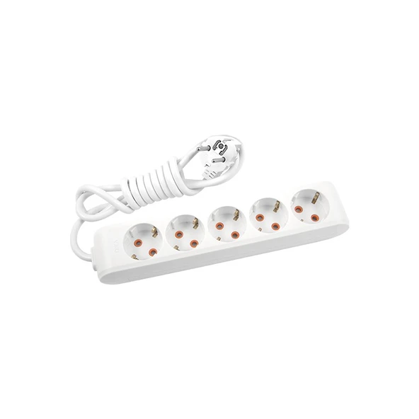 Viko Multi-Let 5'li Topraklı Çocuk Korumalı Grup Priz - 2 Metre ürün görseli 1