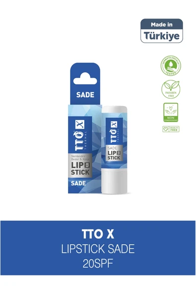 Tto X SPF20 Korumalı Sade Lipstick ürün görseli 1