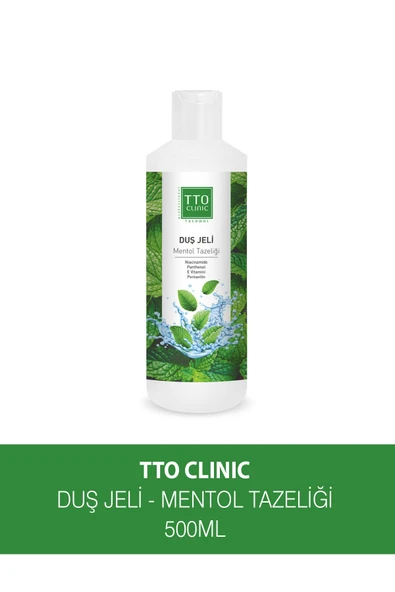 Tto Clinic Duş Jeli - Mentol Tazeliği 500 ml Nemlendirir Onarır ürün görseli 1