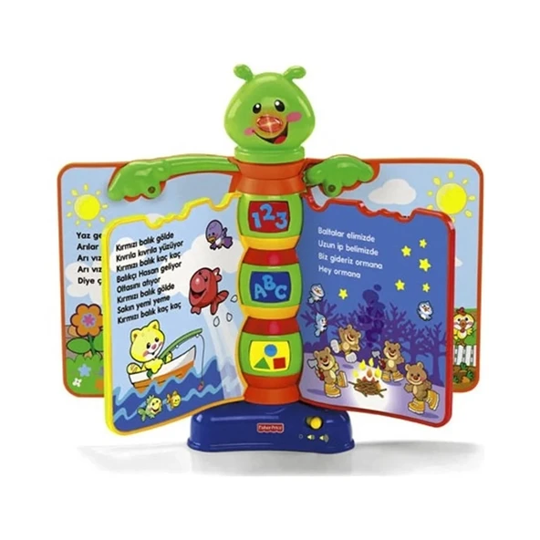 Fisher Price FABBATOYS Eğlen ve Öğren Eğitici Masalcı Tırtıl / Türkçe / +6 ay ürün görseli 1