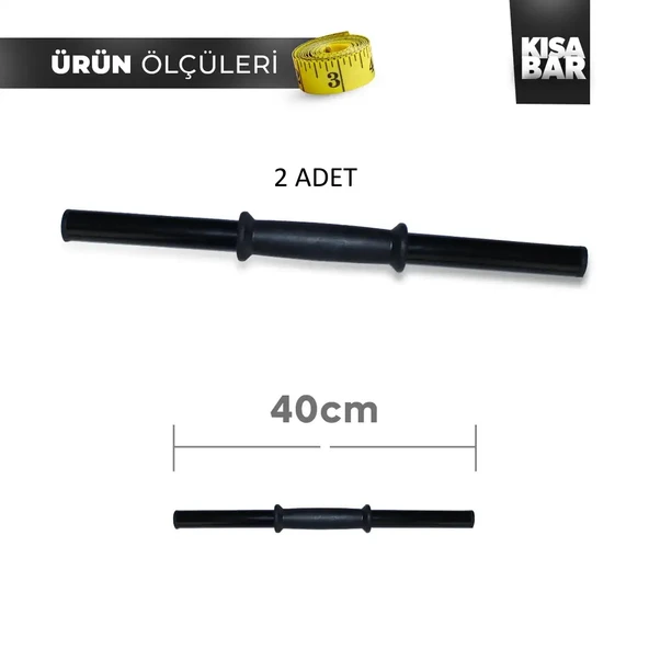 Kısa Bar 40 Cm x 2 ürün görseli 1