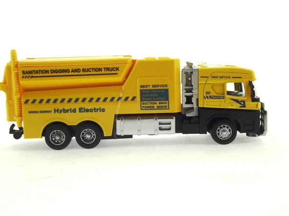 Die Cast Model Çek Bırak Temizlik ( Sanitasyon ) Aracı - Resim 4