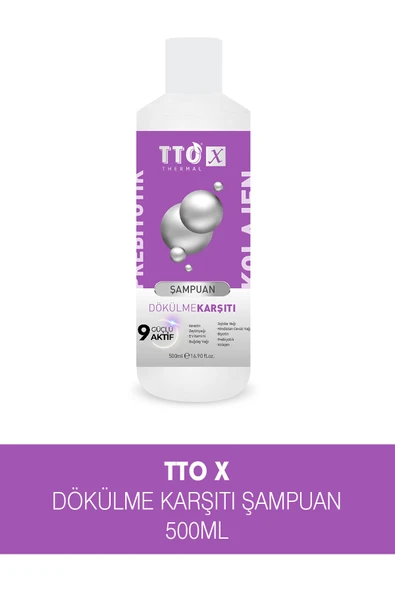 Tto X Dökülme Karşıtı Saç Şampuanı Kolajen ve Prebiyotik ürün görseli 1