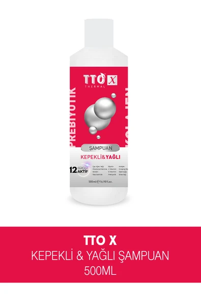 Tto X Kepekli ve Yağlı Saçlara Özel Şampuan Kolajen ve Prebiyotik ürün görseli 1