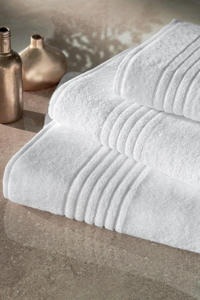 Varol 2 Adet Kronos Serisi Otel Banyo Havlusu 70x140 600gr ürün görseli 1