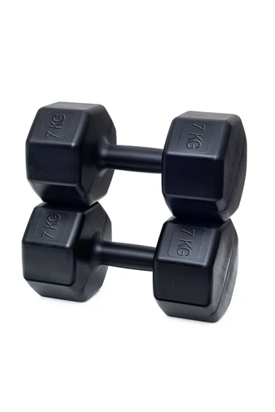 14 Kg Dambıl Seti – 2 x 7 Kg Ağırlık Spor ve Egzersiz Dambılı ürün görseli 1