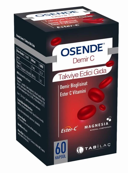 Osende Demir C 60 Kapsül ürün görseli 1