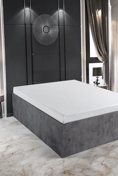 Varol Zeus Serisi Pamuk Saten Çift Kişilik Otel Çarşafı 240X280cm ürün görseli 1