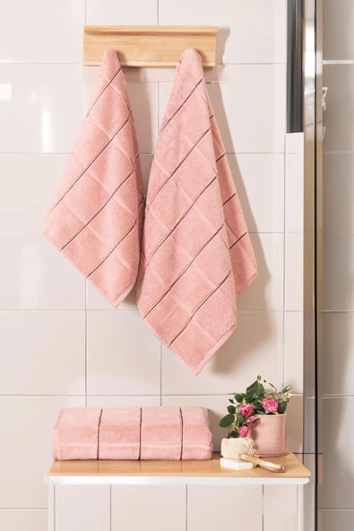 Varol Kare Micro Cotton Banyo Havlusu 90x150cm ürün görseli 1