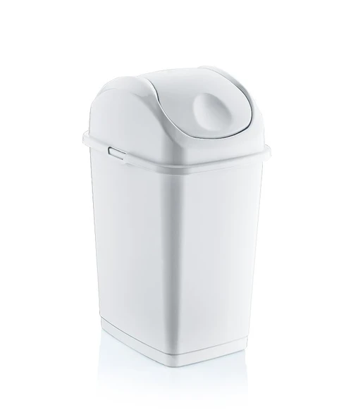 DÜNYA İTMELİ ÇÖP KOVASI SLIM 10 lt (09402) ( 240mm x 195mm x 365mm ) ürün görseli 1