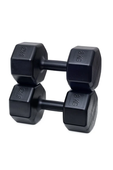8 Kg Dambıl Seti 2’li – Toplam 16 Kg Spor ve Fitness Ağırlığı ürün görseli 1