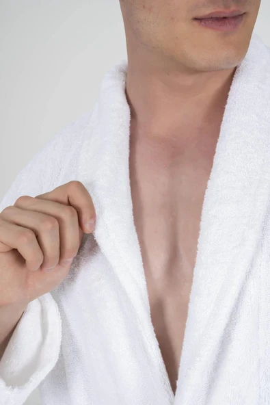 Varol Bukle Gramajlı Bambu Unisex Bornoz - Resim 11