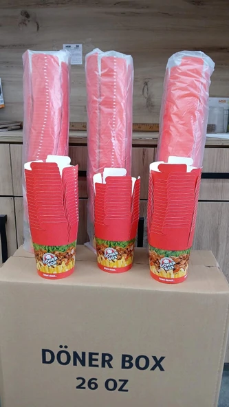 Döner Box 26 Oz-50 Adetli ürün görseli 1