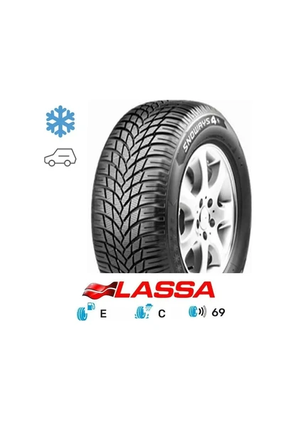 Lassa 225/55R16 99V Xl Snoways 4 Kış Lastiği 2025 ürün görseli 1