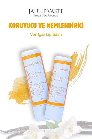 JAUNE VASTE Pantenol Ve Vanilya Aromalı Dudak Koruyucu 5gr ürün görseli 1