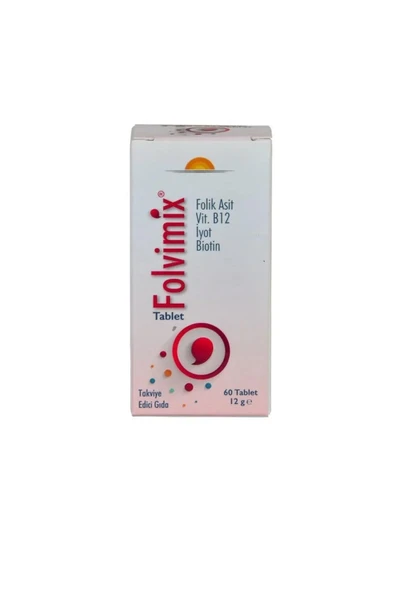FOLVİMİX Folvimix 60 Tablet ürün görseli 1