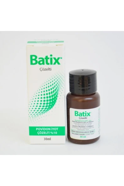 BATİX Batıx Povıdon Iyot %10 Cozeltı 30Ml ürün görseli 1