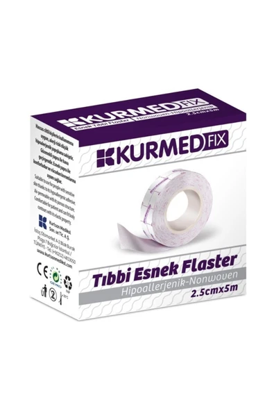 KURMED Fix Flaster 2.5cm X 5m 8699592810221 ürün görseli 1