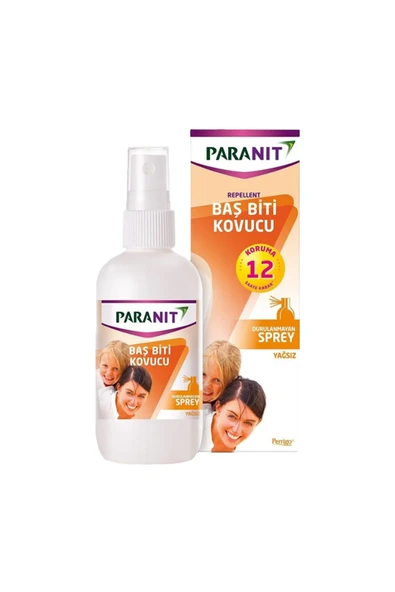 PARANİT Baş Biti Kovucu Durulanmayan Sprey Yağsız 100 ml ürün görseli 1
