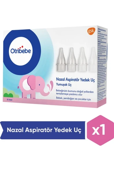 OTRİBEBE Nazal Burun Aspiratörü Yedek Uç (10 ADET) ürün görseli 1