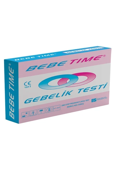 BEBE TIME GEBELİK TESTİ (KESİN VE HIZLI SONUÇ) ürün görseli 1
