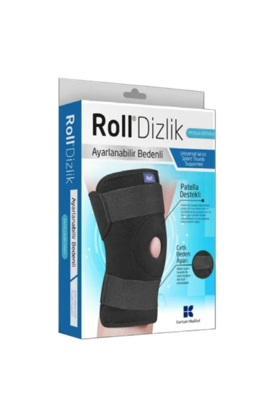 MEDITERIAN Standart Dizlik Patella Destekli - Ayralanabilir Bedenli 8699592821258 ürün görseli 1