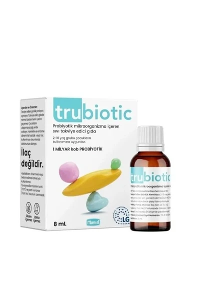 TRUBİOTİC Probiyotik Mikroorganizma Damla 8ml ürün görseli 1