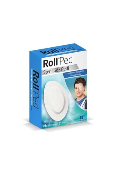 ROLL Ped Steril Göz Pedi Kendinden Yapışkanlı Hipoalerjenik Ped ürün görseli 1