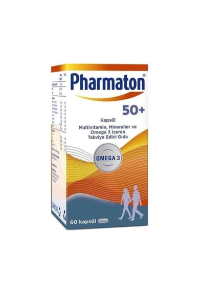 PHARMATON 50 Plus 30 Kapsül 8683060150018 ürün görseli 1