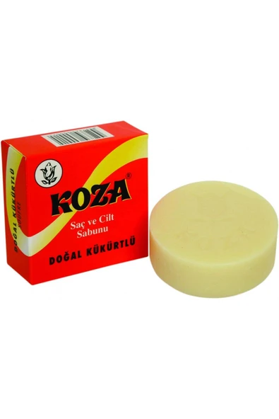 KOZA Doğal Kükürtlü Saç ve Cilt Sabunu 100 Gr ürün görseli 1