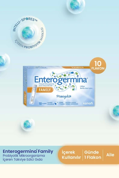 ENTEROGERMİNA Family 10 Flakon ürün görseli 1