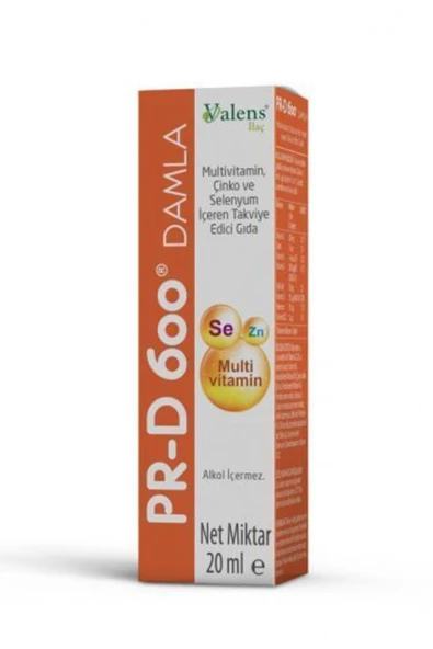 VALENS Pr-d 600 Multivitamin Damla ürün görseli 1