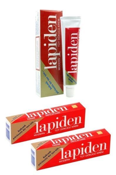 LAPİDEN Lapıden Tüy Dökücü Krem Klasik 40gr X3 ürün görseli 1