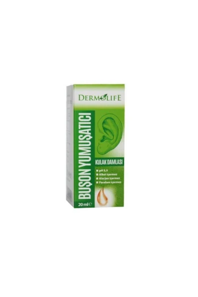 DERMOLİFE BUŞON YUMUŞATICI KULAK DAMLASI 20 ML ürün görseli 1