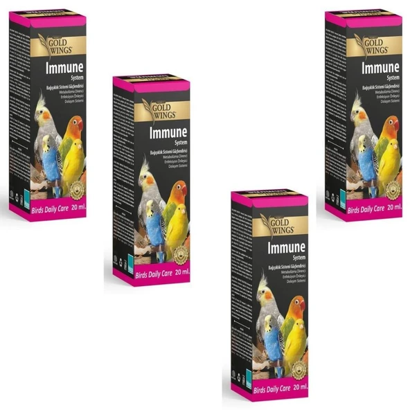 Gold Wings İmmune 20 Ml X 4 Adet ürün görseli 1