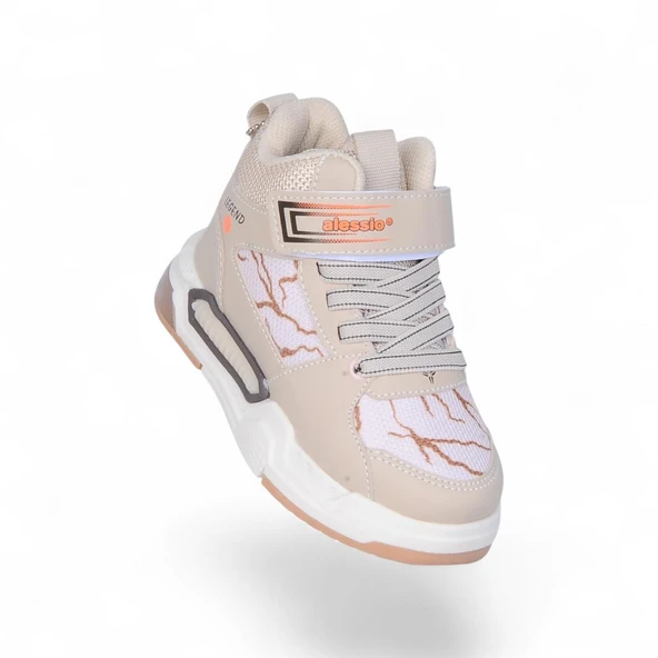 Alessio 042 Bej Kız Çocuk Sneaker Ayakkabı ürün görseli 1