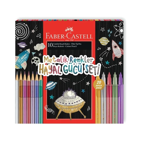 Faber Castell Hayal Gücü Seti Uzay 20 Li ürün görseli 1