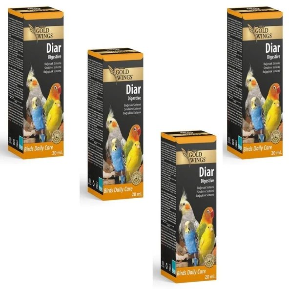 Gold Wings Diar 20 Ml X 4 Adet ürün görseli 1