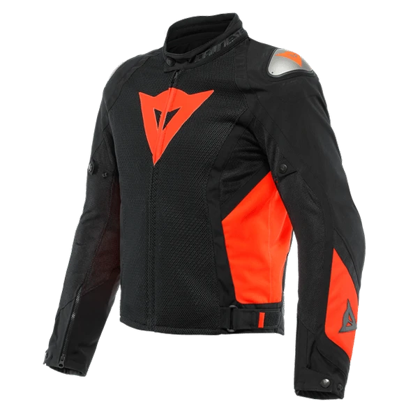 Dainese Energyca Air Black Fluo Red Tekstil Mont ürün görseli 1