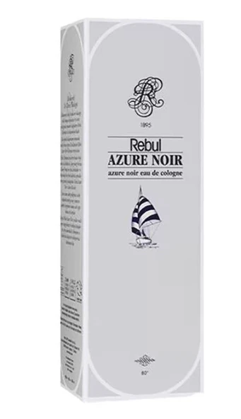 Rebul Azure Noir Edc 250 Ml Kolonya - Resim 3