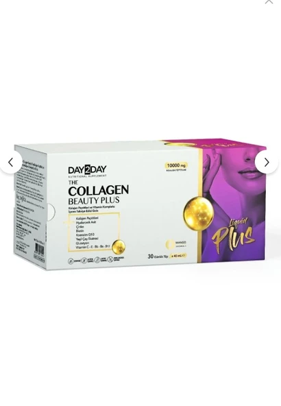 Day2Day The Collagen Beauty Plus Takviye Edici Gıda 40 ml x 30 Adet ürün görseli 1
