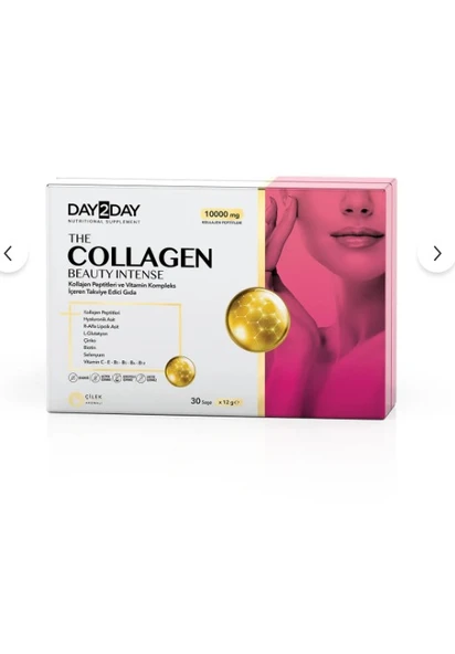 Day2Day The Collagen Beauty İntense 30 Saşe x 12 gr (Çilek Aromalı) ürün görseli 1