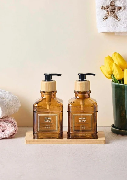 Rogan Amber Sıvı Sabunluk Seti - 2x350 ML ürün görseli 1