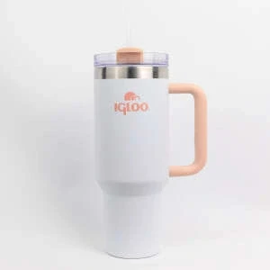 Igloo Stadler Thermo-Mug 1.2 Litre Beyaz Somon ürün görseli 1