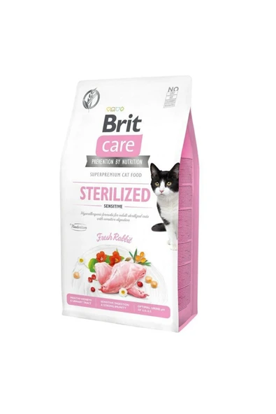 Sterilised Sensitive Tavşanlı Yetişkin Kedi Maması 7 Kg ürün görseli 1