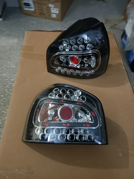 Audi A3 8l 1996-2003 Uyumlu Siyah Ledli Stop ürün görseli 1