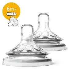 Philips Avent Natural Bİberon Emziği Hızlı Akış 6M+ SCF044/27 ürün görseli 1